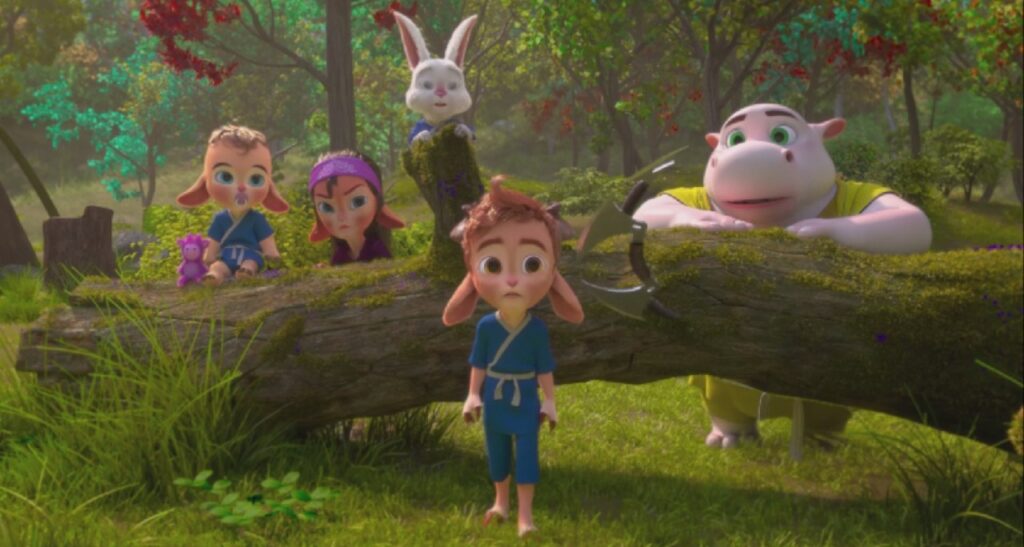 애니메이션 마법 숲 동물 친구들 대모험 스틸컷