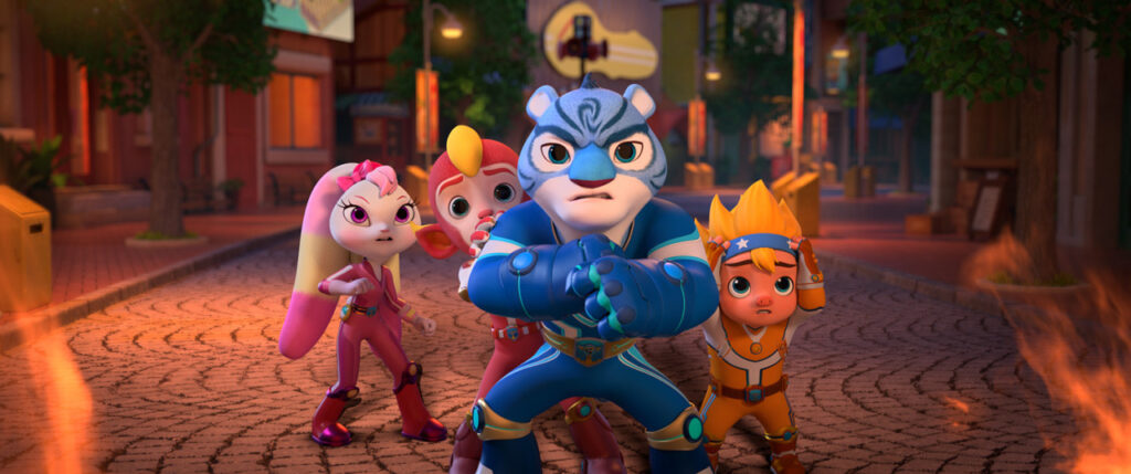 애니메이션 우주 수호대: 하하하 행성의 대모험 스틸컷