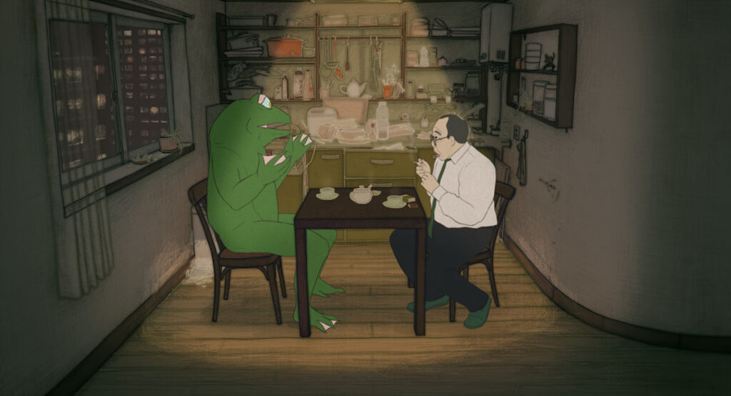 애니메이션 장님 버드나무와 잠자는 여자 스틸컷